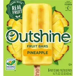 Outshine Pineapple Fruit Bars 6 ea