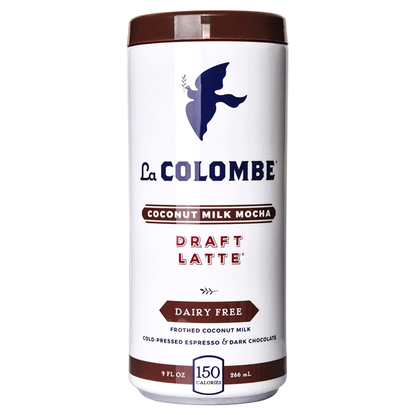 slide 1 of 1, La Colombe Coconut Milk Mocha Draft Latte, 12 ct; 9 fl oz