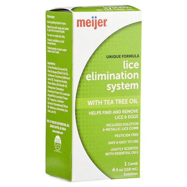 slide 25 of 29, Meijer Natural Lice Elimination System with Tea Tree Oil, 4 oz