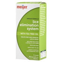slide 7 of 29, Meijer Natural Lice Elimination System with Tea Tree Oil, 4 oz