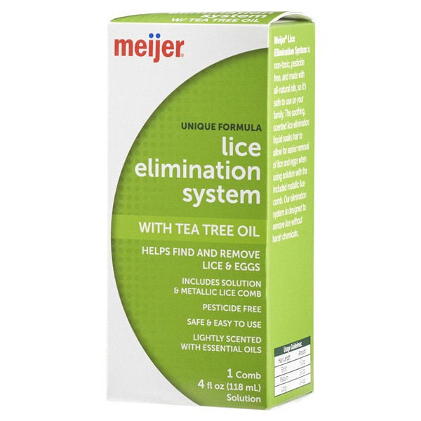 slide 8 of 29, Meijer Natural Lice Elimination System with Tea Tree Oil, 4 oz