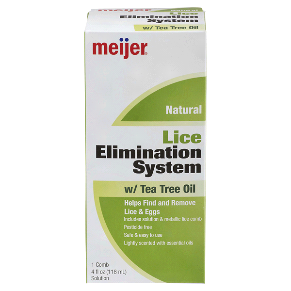 slide 1 of 1, Meijer Natural Lice Elimination System, 1 ct