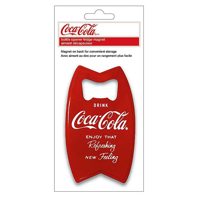 slide 2 of 2, Coca-Cola Coca Cola Fridge Magnet Bottle Opener, 1 ct