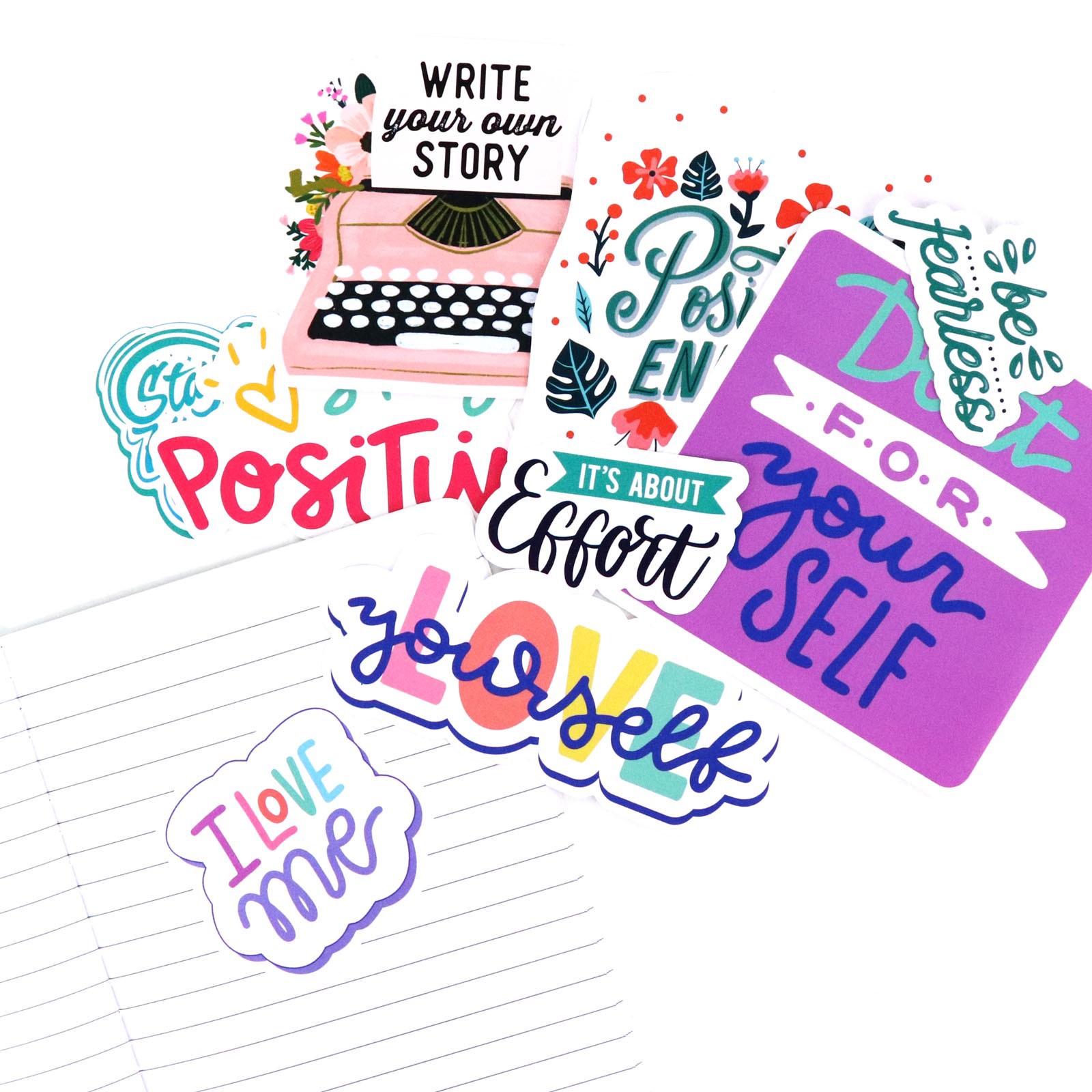 slide 5 of 5, Trend Vinyl Die Cut Stickers By Recollections, 1 ct