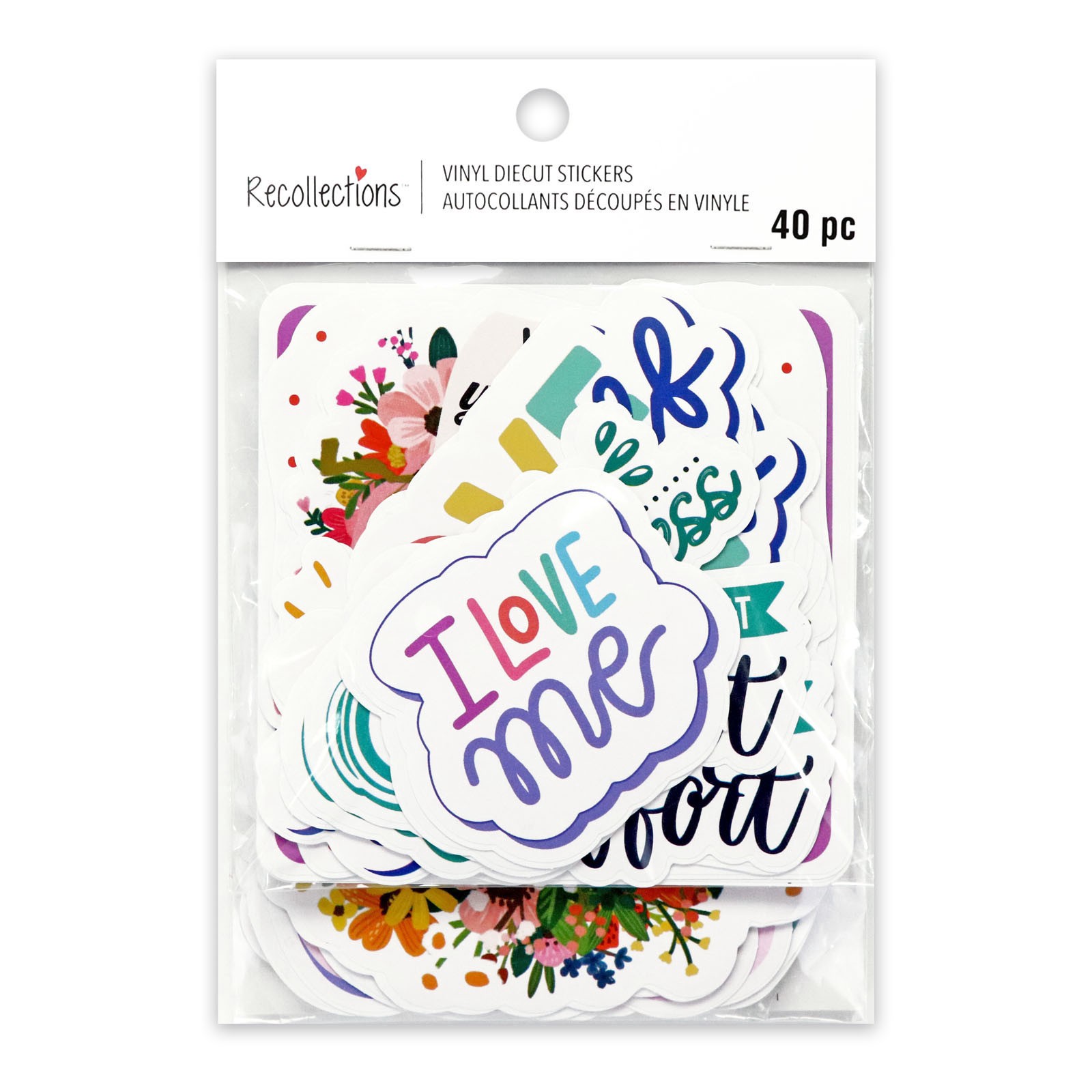 slide 2 of 5, Trend Vinyl Die Cut Stickers By Recollections, 1 ct