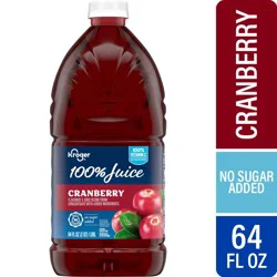 Kroger 100% Cranberry Juice