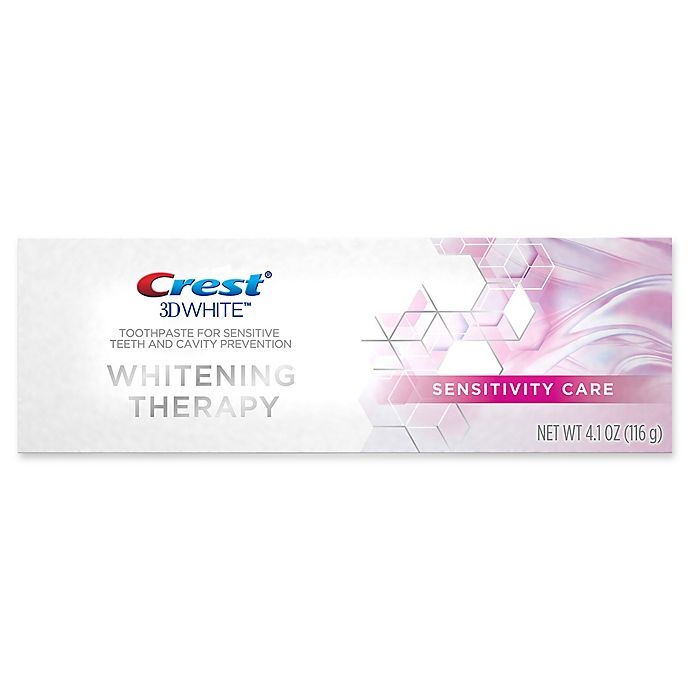 slide 3 of 5, Crest 3D White Whitening Therapy Sensitivity Care Toothpaste, 4.1 oz