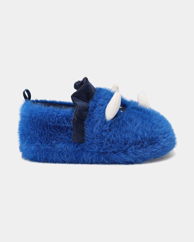 slide 5 of 6, Carter's Toddler Boy Dinosaur Slippers - Blue Blue XXL, 1 ct