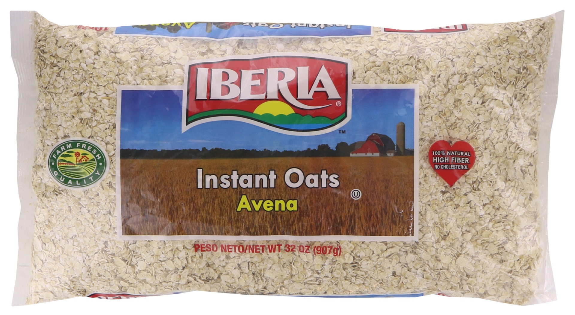 slide 1 of 1, Iberia Oats Instant Oatmeal, 32 oz