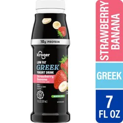 Kroger Greek Strawberry Banana Yogurt Smoothie