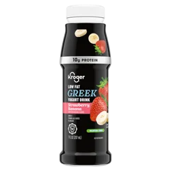 Kroger® Greek Strawberry Banana Yogurt Smoothie