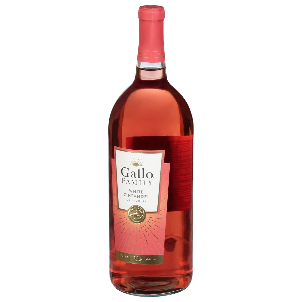 slide 8 of 9, Gallo Family Vineyards Blush Wine, 1.50 liter