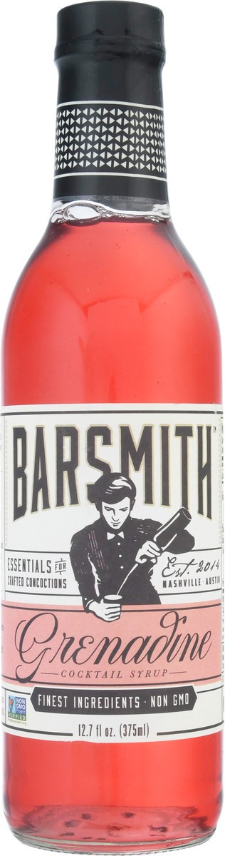 slide 14 of 14, Barsmith Grenadine Cocktail Syrup, 12.7 fl oz