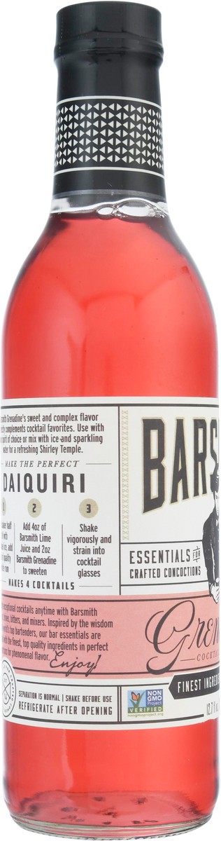 slide 8 of 14, Barsmith Grenadine Cocktail Syrup, 12.7 fl oz