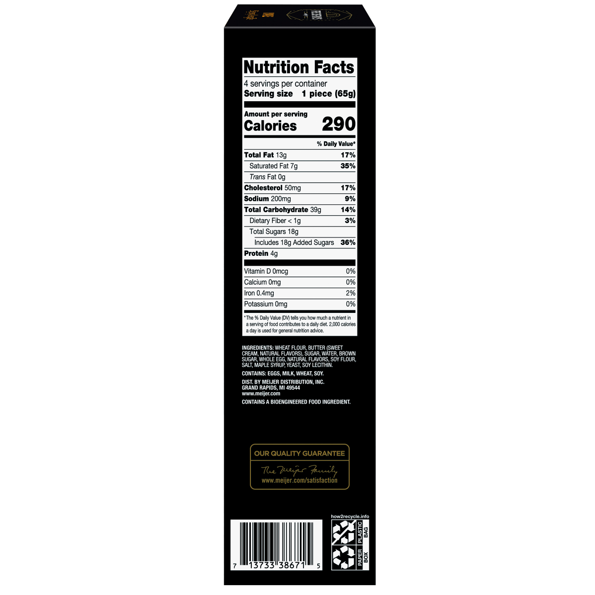 slide 14 of 29, Frederik's by Meijer Frozen Maple Liege Style Waffles, 9.1 oz