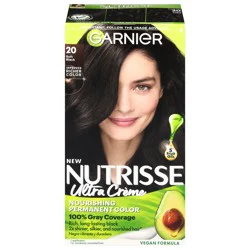 Garnier Soft Black 20 Ultra Creme Permanent Hair Color 1 ea