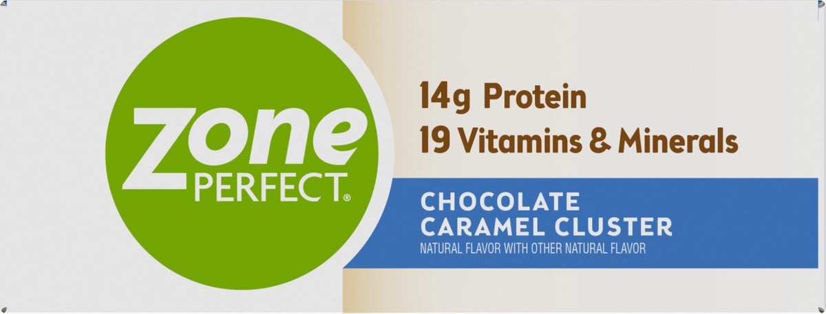 slide 5 of 11, Zone Perfect Caramel Chocolate Bar, 8.8 oz