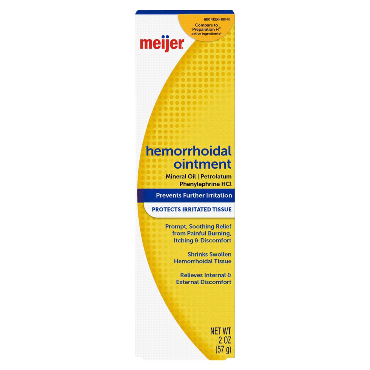 slide 1 of 29, Meijer Hemorrhoidal Ointment, 2 oz