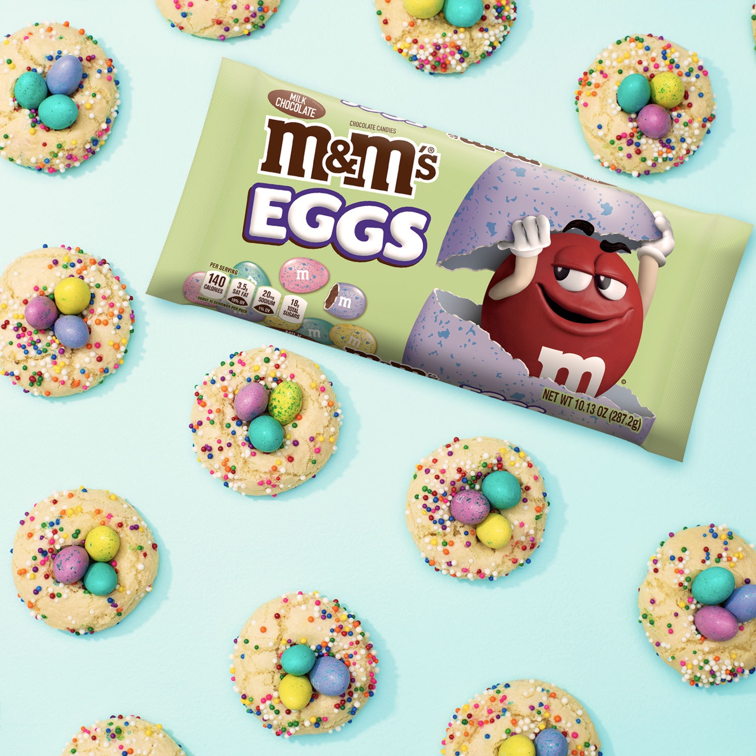 M&M's Milk Chocolate Speckled Eggs Shipt