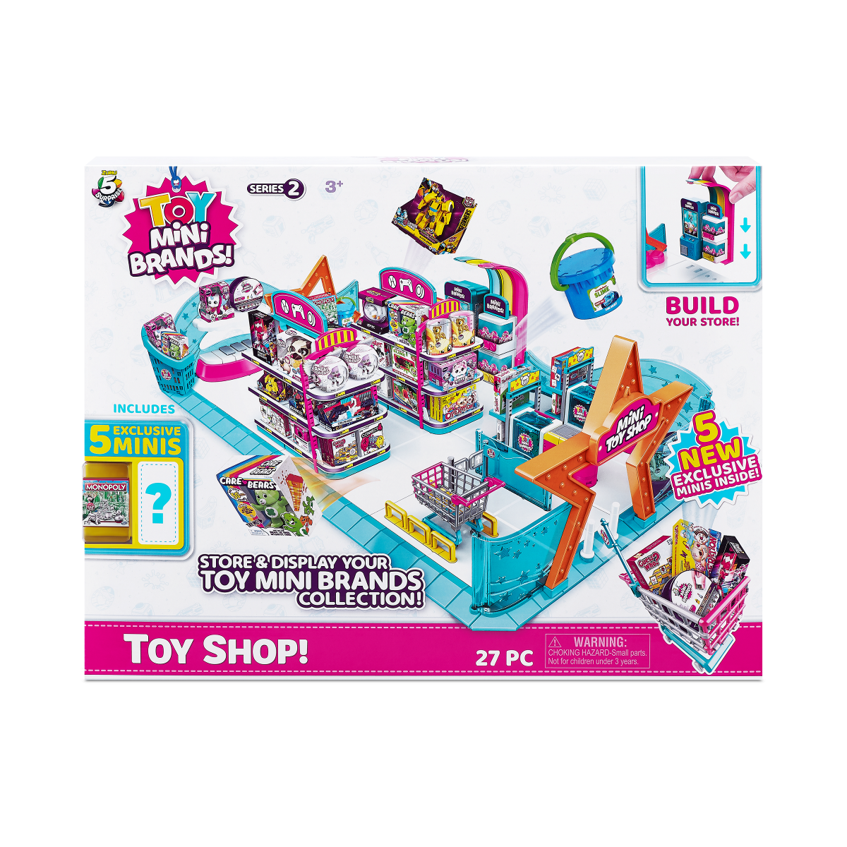 Zuru 5 Surprise Mini Brands Series 1 Toy Shop Playset, 1 ct