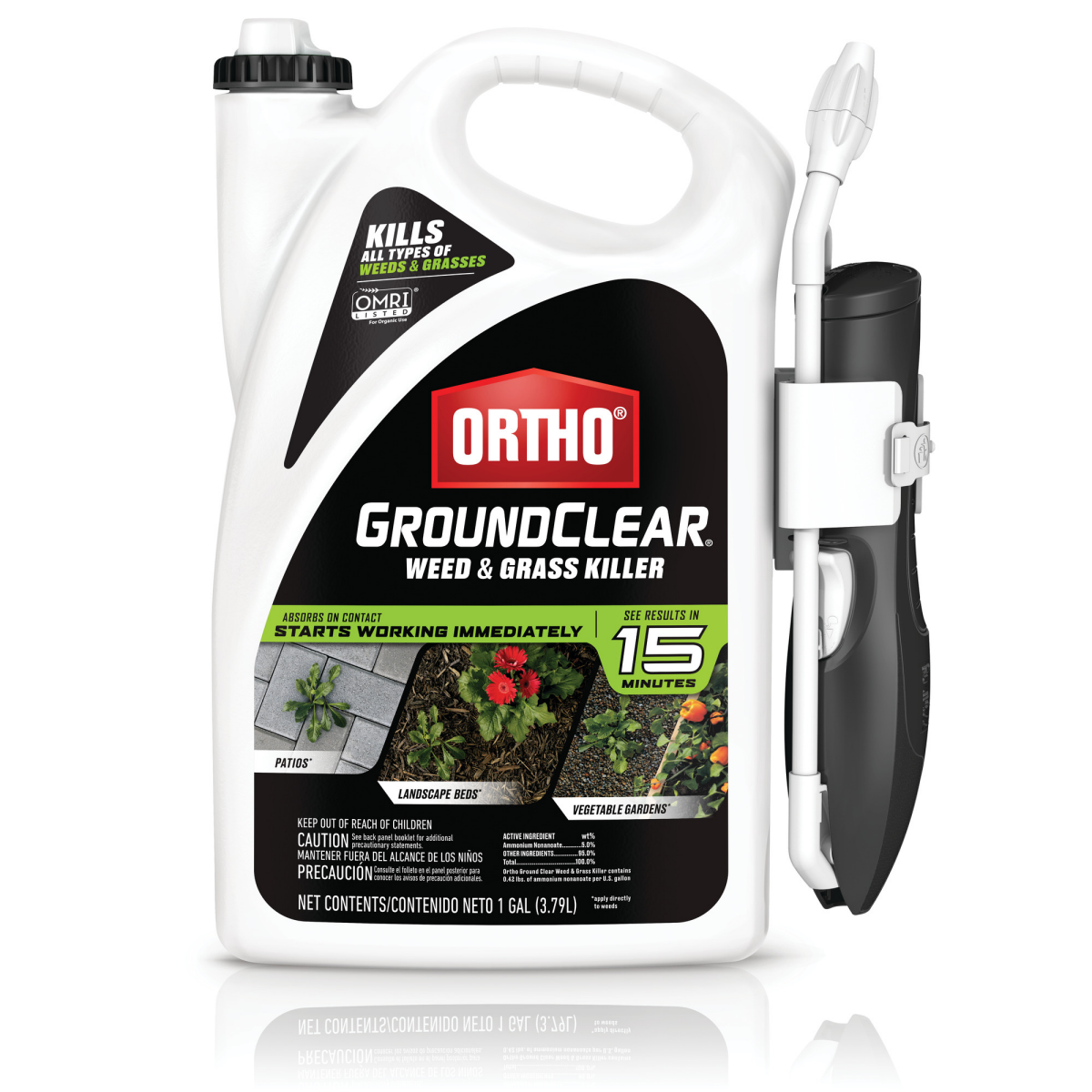 slide 1 of 13, Ortho GroundClear Weed & Grass Killer Ready-to-Use, 1 gal