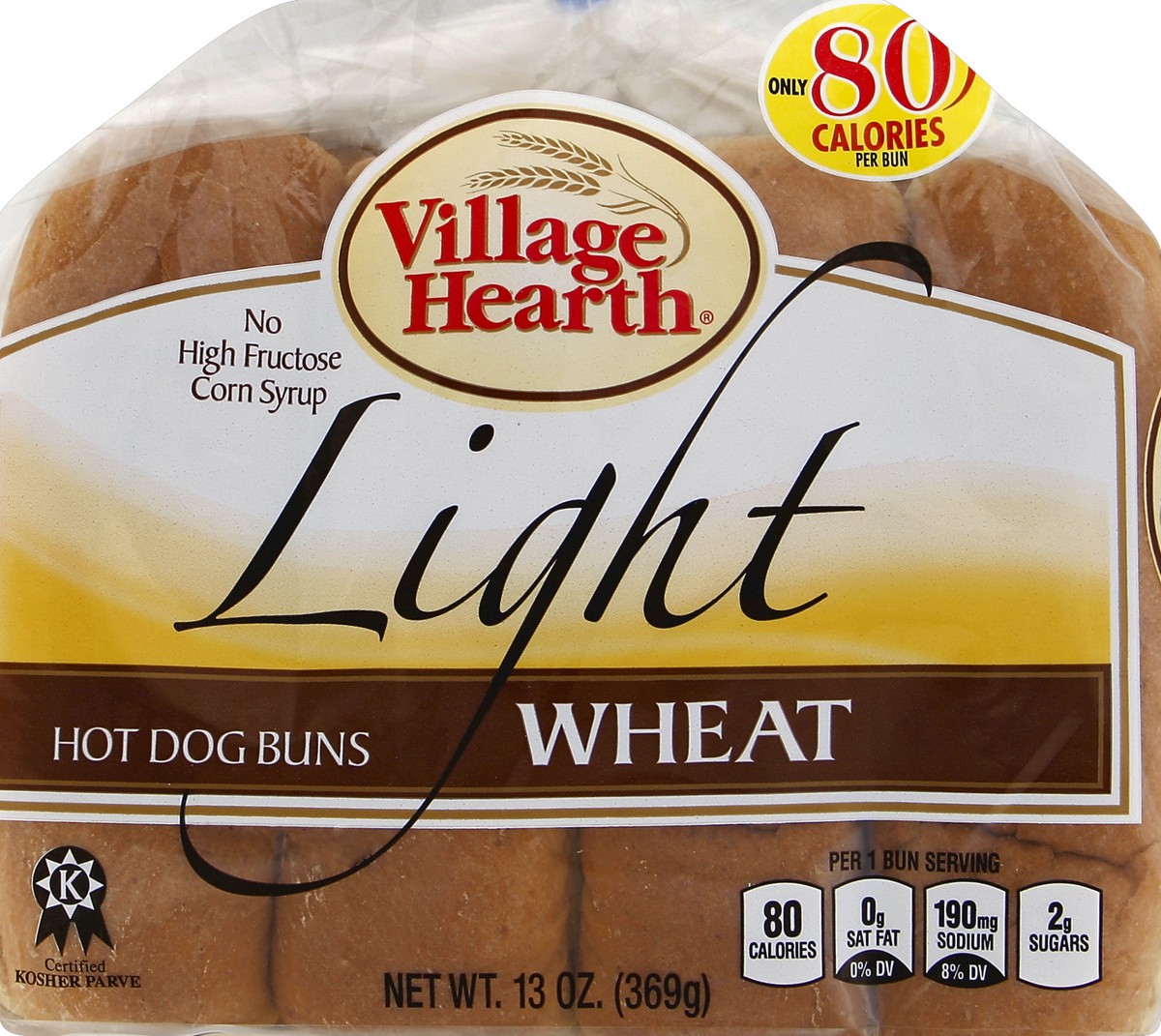 slide 2 of 5, Village Hearth Hot Dog Buns 13 oz, 13 oz