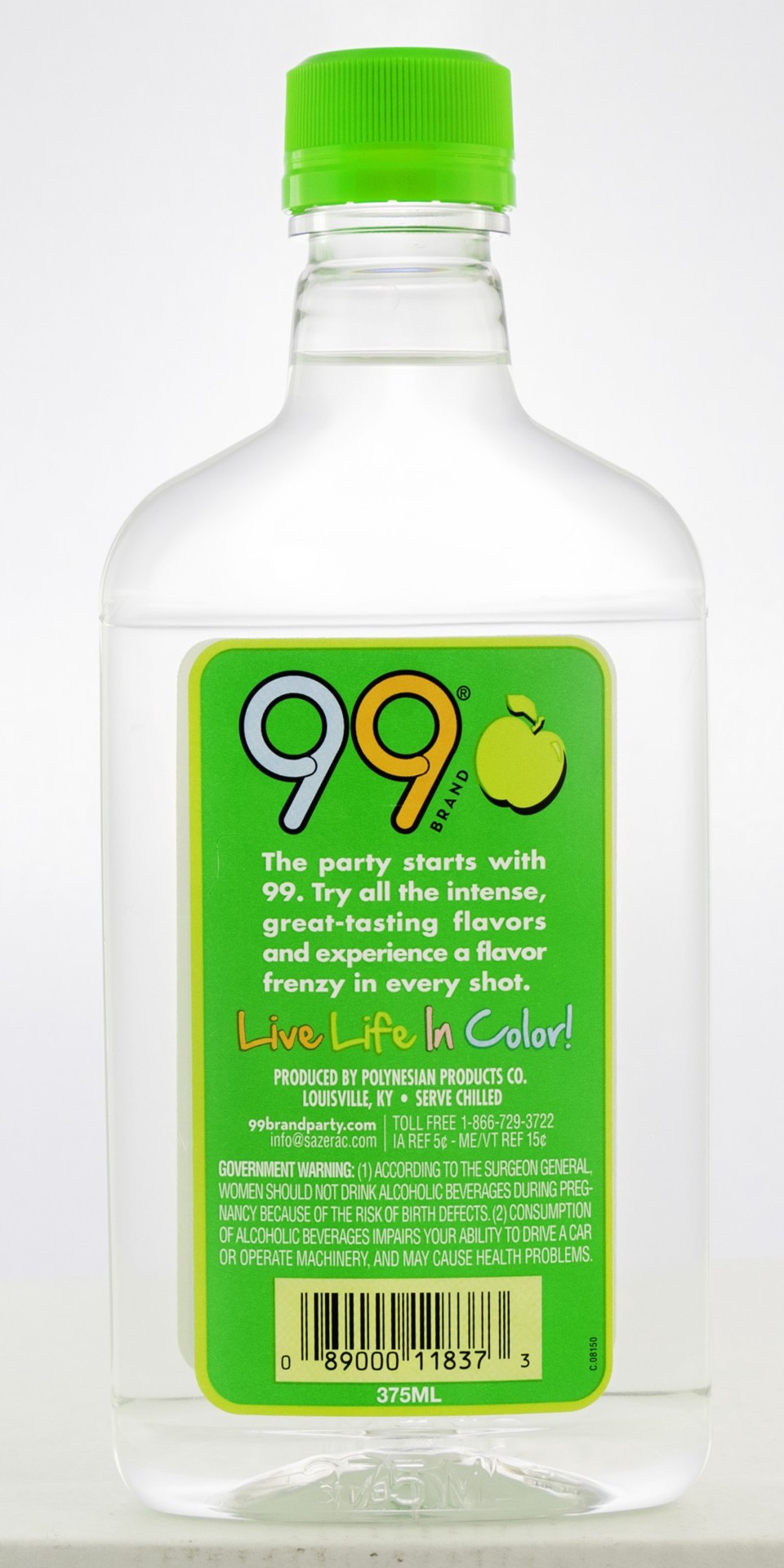 slide 3 of 3, 99 Brand 99 Apples, 375 ml