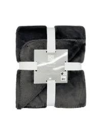 HD Designs Luxe Reversible Faux Fur - Dark Grey