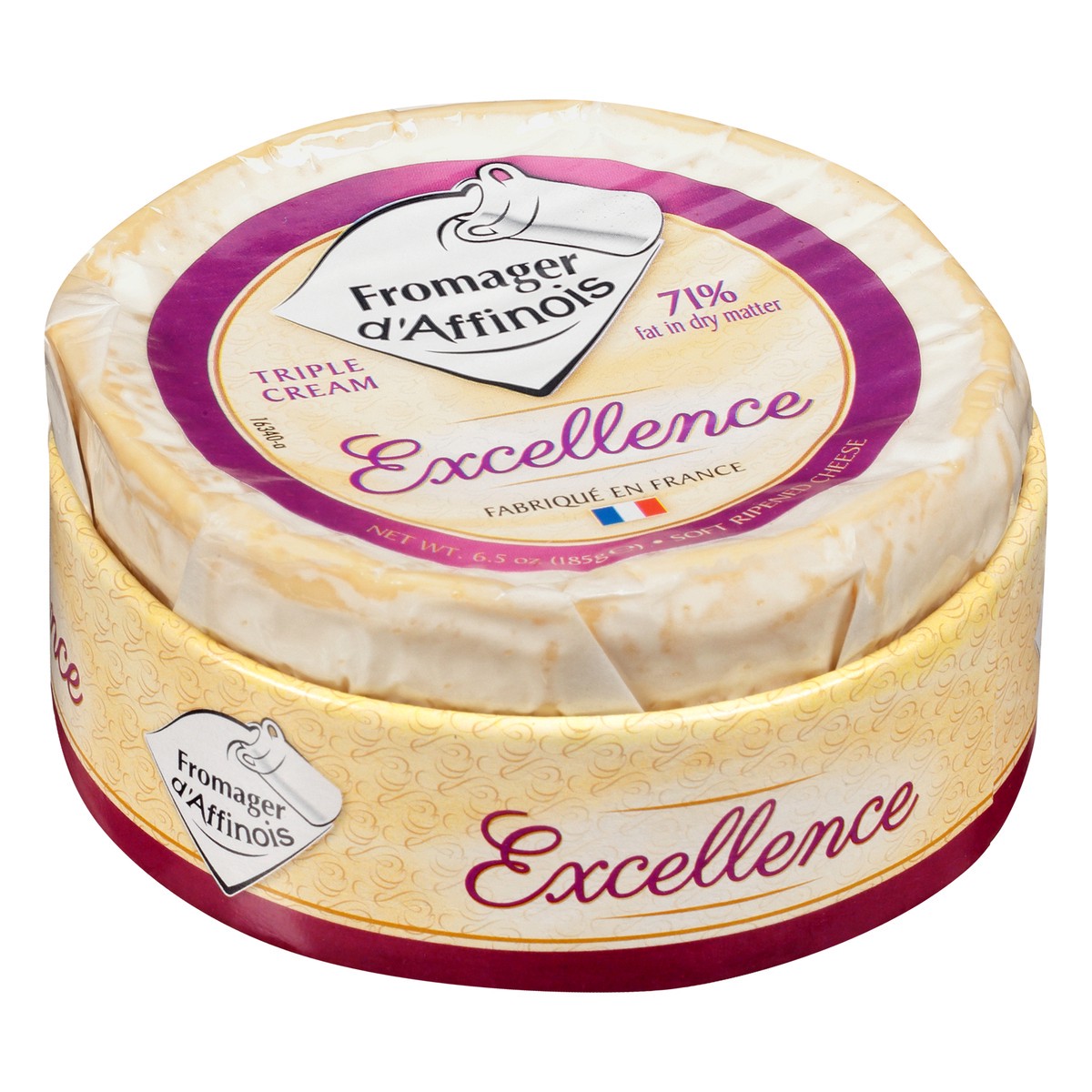 slide 6 of 9, Fromager d'Affinois Fromage Affinois Triple Creme Excellence Brie, 7.6 oz