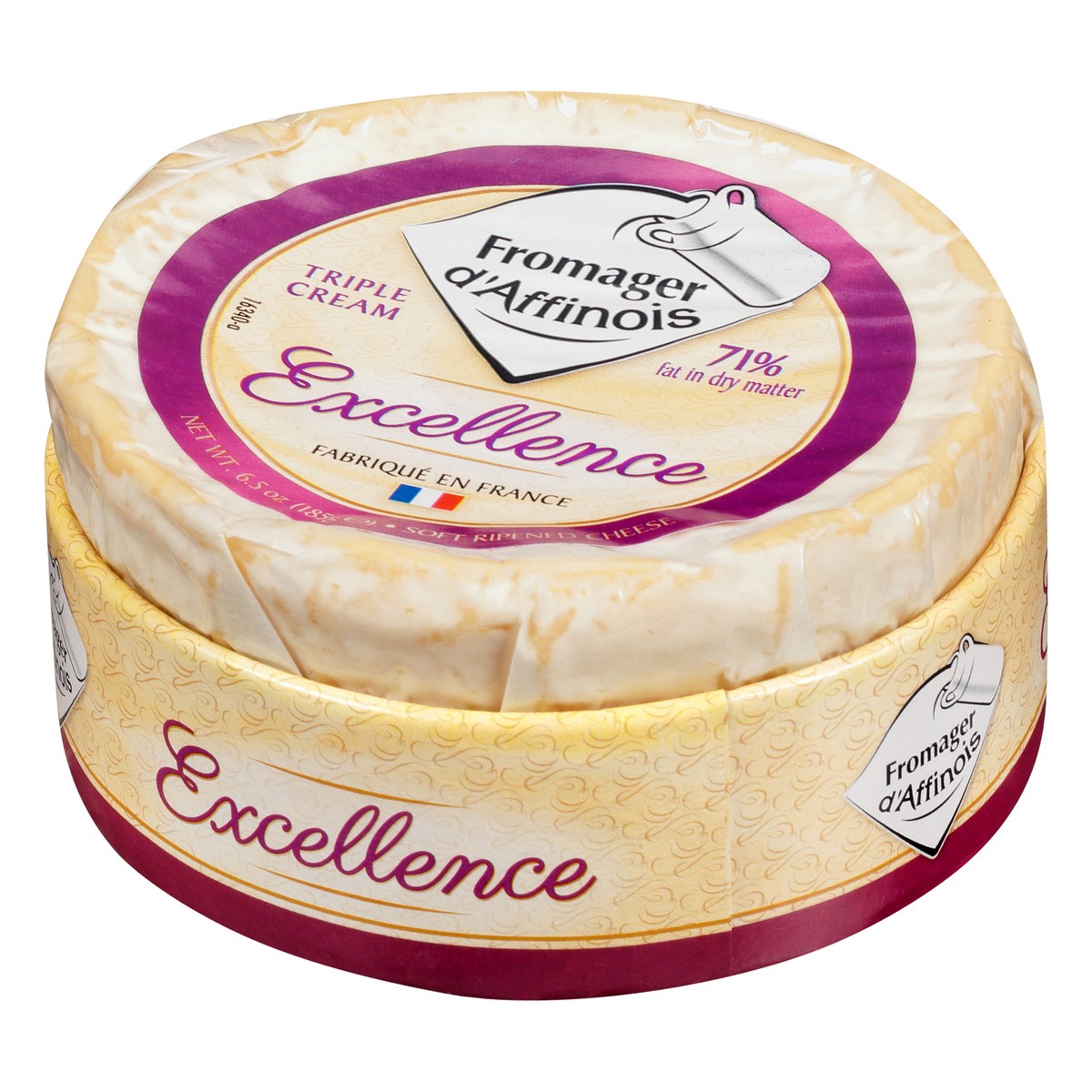 slide 3 of 9, Fromager d'Affinois Fromage Affinois Triple Creme Excellence Brie, 7.6 oz