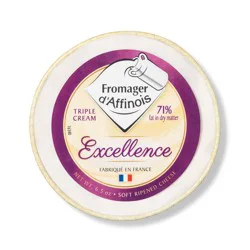 Fromager d'Affinois Cheese, Soft Ripened, Triple Creme