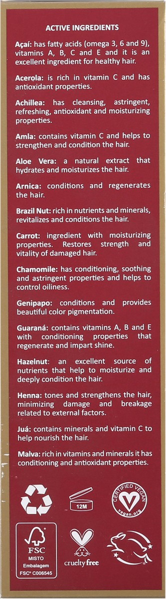 slide 7 of 9, Surya Brasil Burgundy Henna Cream with Plant Extracts 2.37 fl oz, 2.37 fl oz