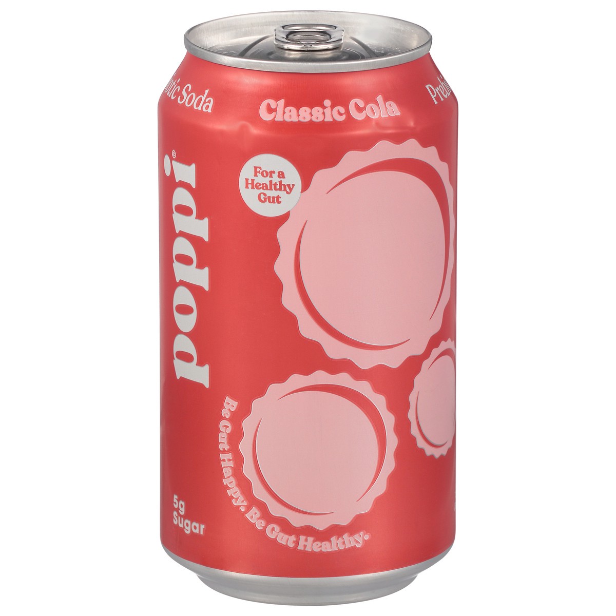 slide 8 of 9, poppi Classic Cola Prebiotic Soda- 12 fl oz, 12 fl oz
