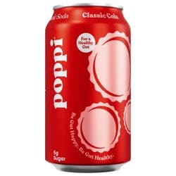 poppi Classic Cola Prebiotic Soda- 12 fl oz