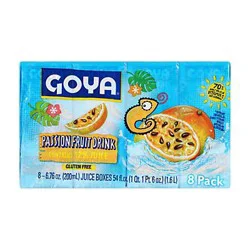 Goya Passion Fruit Drink 8 - 6.76 oz Boxes