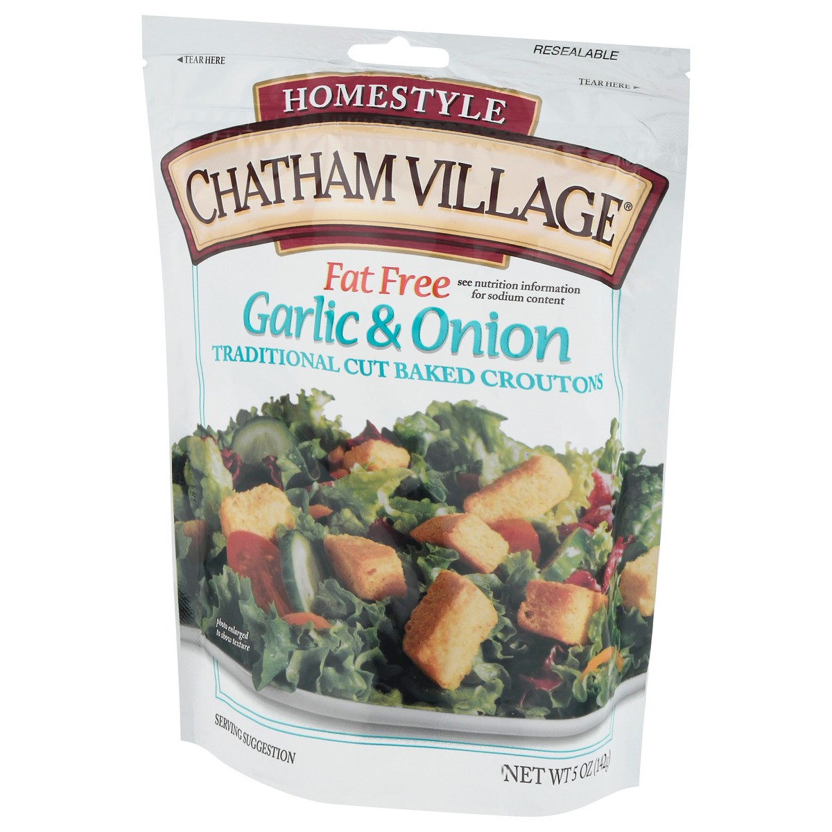 slide 3 of 9, Chatham Village Chattham Village Garlic & Onion Croutons, 5 oz