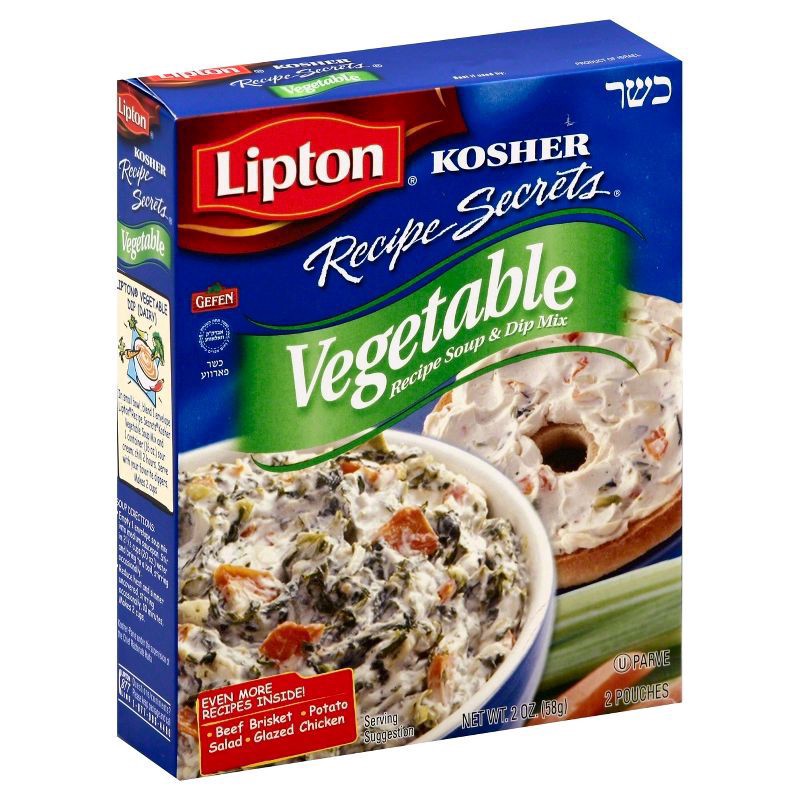 slide 1 of 9, Lipton Recipe Secrets Vegetable Recipe Soup & Dip Mix 2 ea, 2 ct