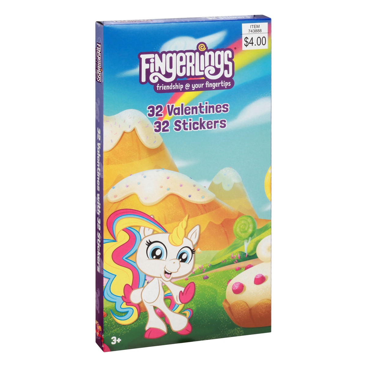 slide 2 of 8, Paper Magic Fingerlings Friendship Valentines with Stickers, 32 ct