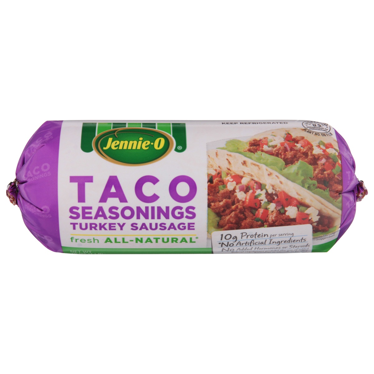 slide 1 of 6, Jennie-O Taco Seasonings Turkey Sausage 16 oz, 16 oz