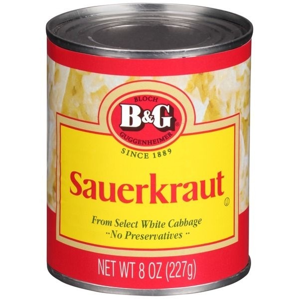 slide 1 of 1, B&G Sauerkraut, 8 oz