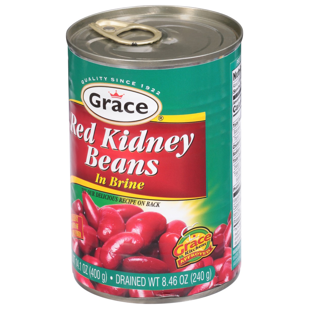 slide 6 of 11, Grace Red Kidney Beans in Brine 14.1 oz, 14.1 oz