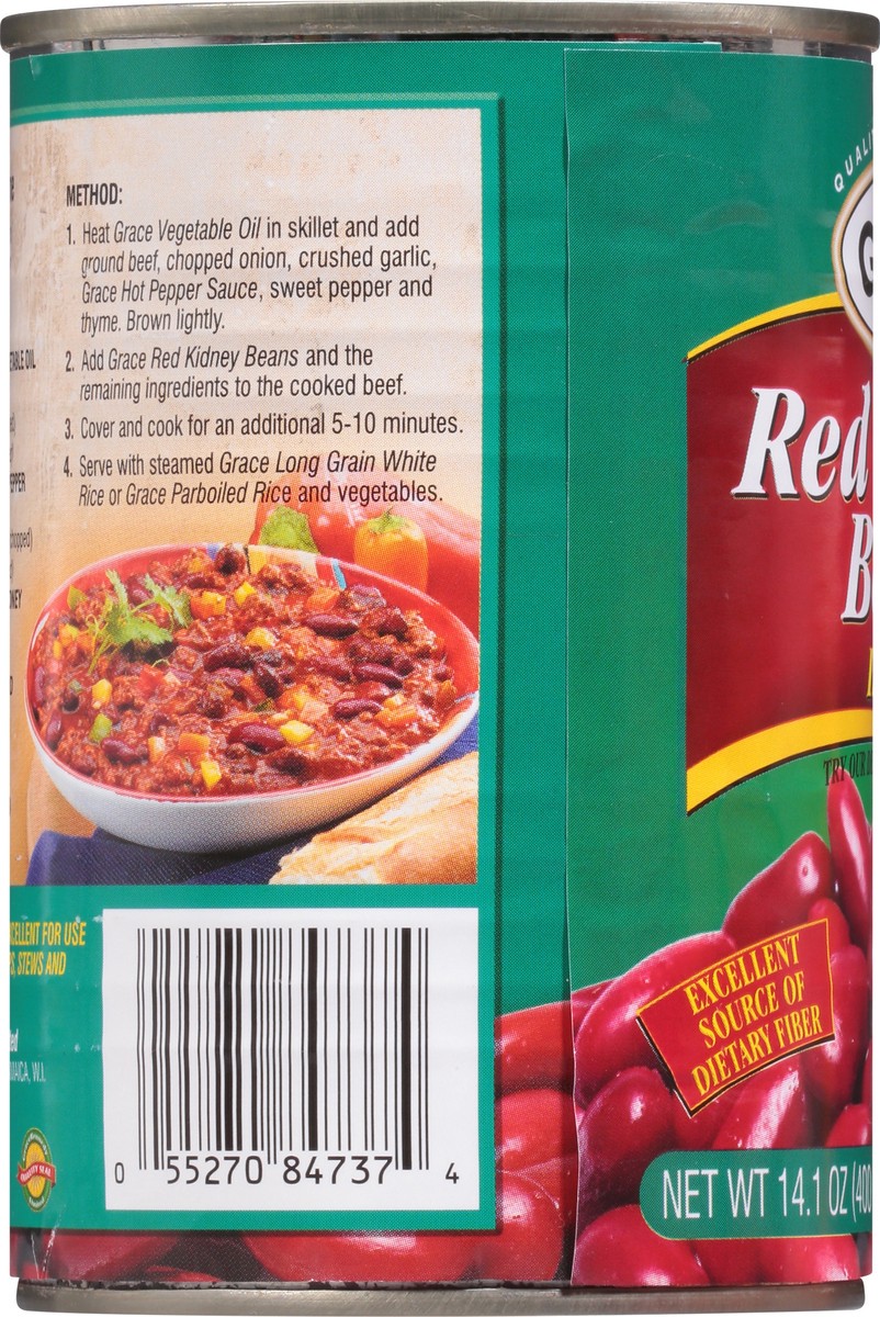 slide 8 of 11, Grace Red Kidney Beans in Brine 14.1 oz, 14.1 oz