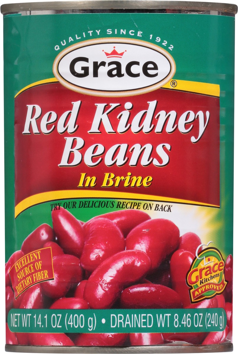 slide 3 of 11, Grace Red Kidney Beans in Brine 14.1 oz, 14.1 oz