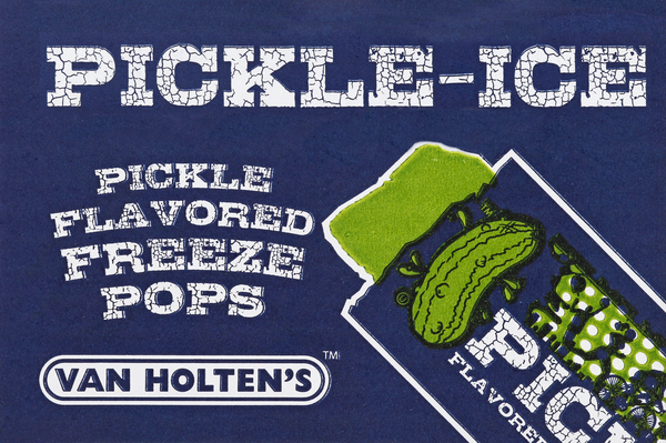 slide 1 of 8, Van Holten's Pickle-Ice Pickle Flavored Freeze Pops 24 ea, 24 ct
