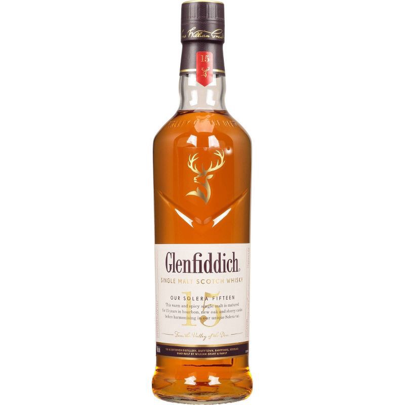 slide 1 of 8, Glenfiddich Scotch Whisky, 750 ml