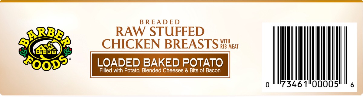 slide 9 of 11, Barber Foods Stuffed Chicken Breasts Loaded Baked Potato, 2 Count, 283.50 g