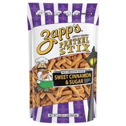 Zapp's Sweet Cinnamon & Sugar Pretzel Stix 16 oz