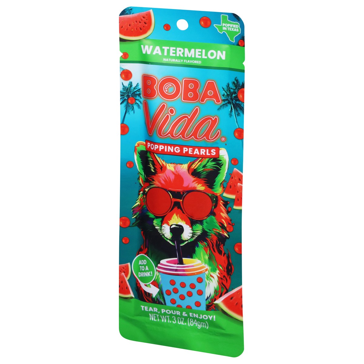 slide 4 of 4, Bobavida Watermelon Popping Pearls 3 oz, 3 oz