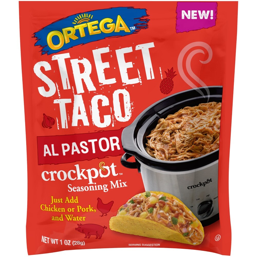 slide 1 of 1, Ortega Al Pastor Street Taco Seasoning Mix, 1 oz