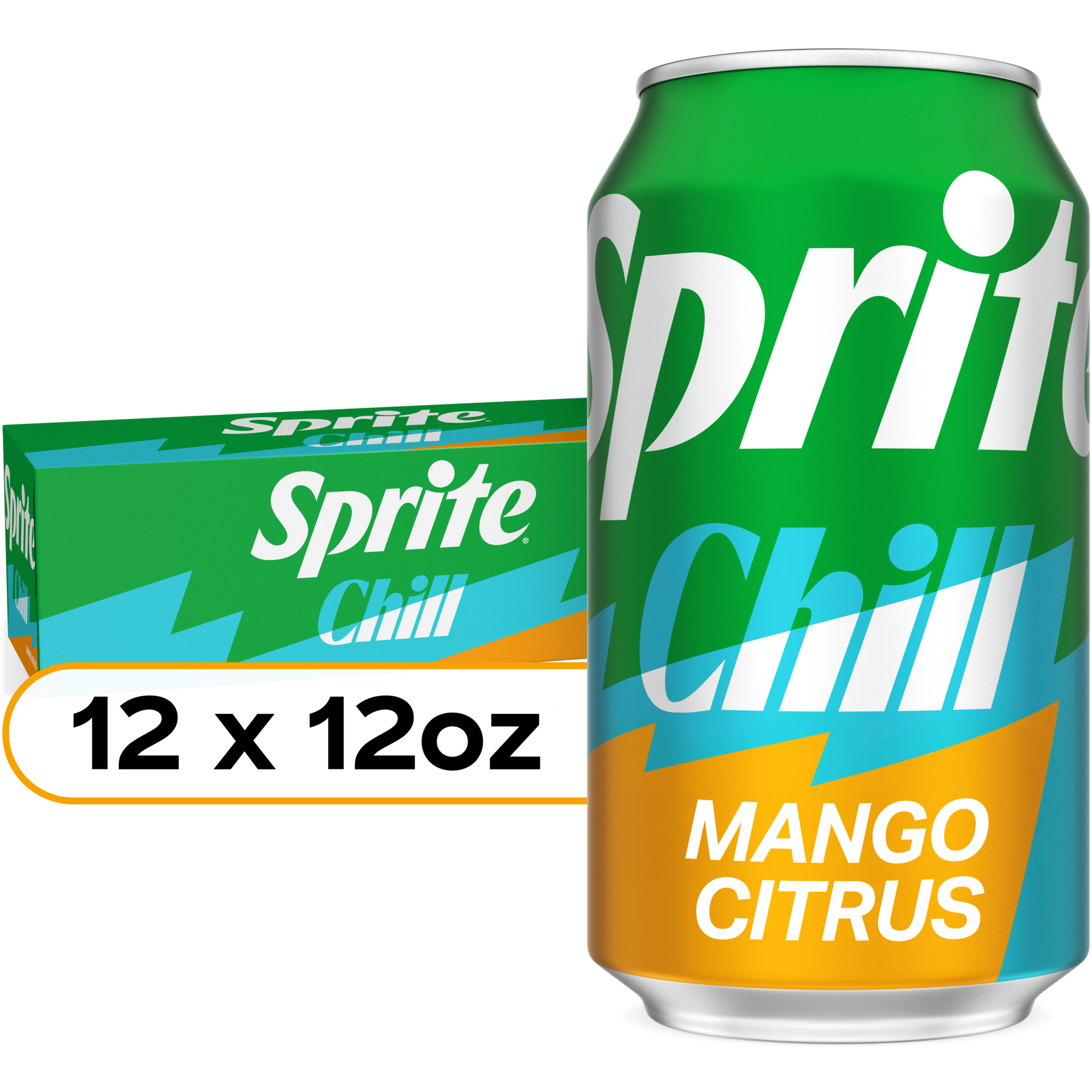 slide 1 of 5, SPRITE CHILL, 12 ct; 12 oz